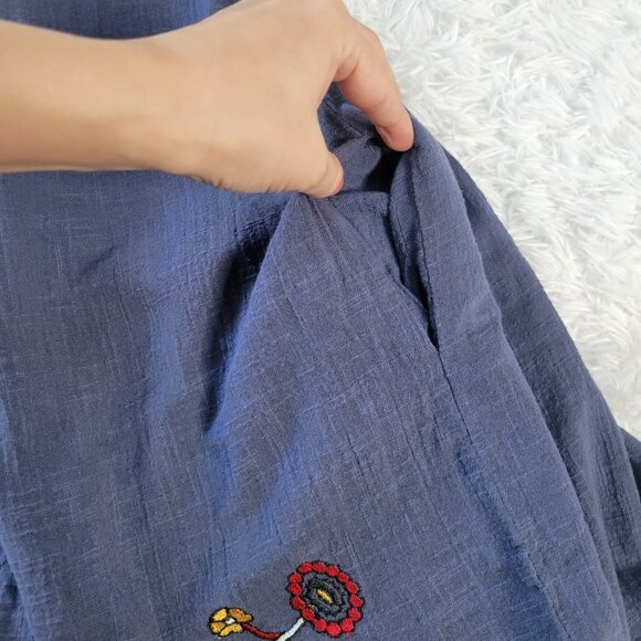 Banjara Bohemian Summer Dress with Pockets - Size Small - Picture 9 of 11